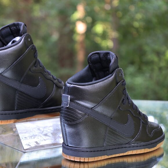 Nike Dunk Sky Hi Black Gum - Picture 12 of 14